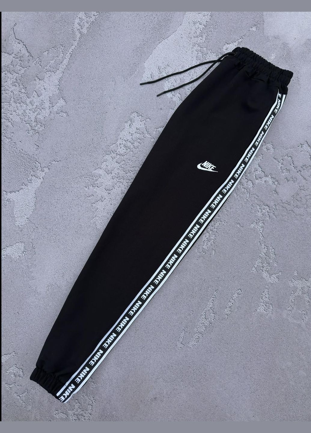 Комбинированные демисезонные брюки No Brand