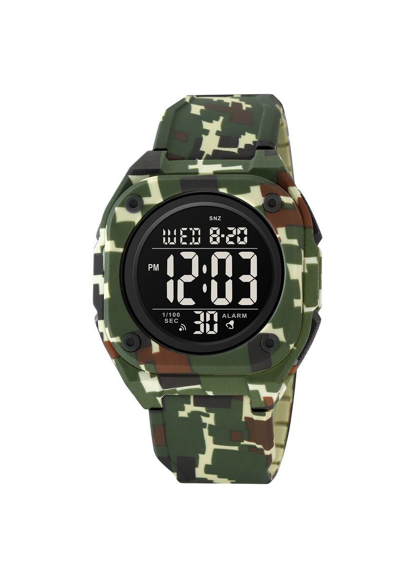 2160CMGN Camo Green электронный спортивный, армейский Skmei (324088633)