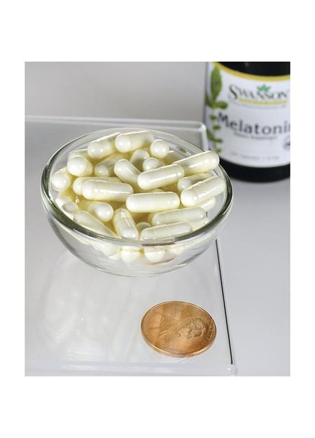 Мелатонин для улучшения сна, Melatonin, 3 мг, 120 капсул Swanson (366733948)