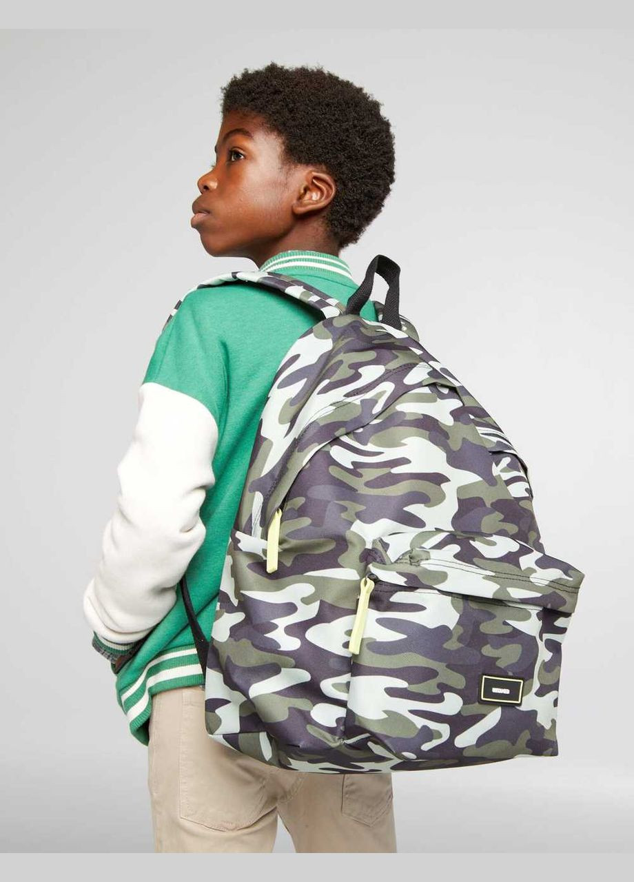 Рюкзак,мілітарі-чорний, Kiabi (315070225)