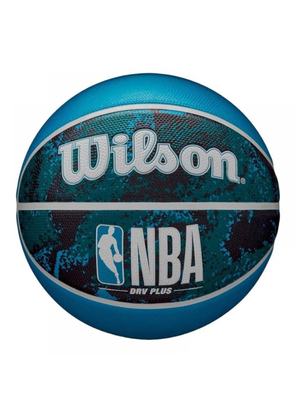 М'яч баскетбольний NBA DRV PLUS VIBE BSKT Black/Blue size 5 Wilson (302286755)