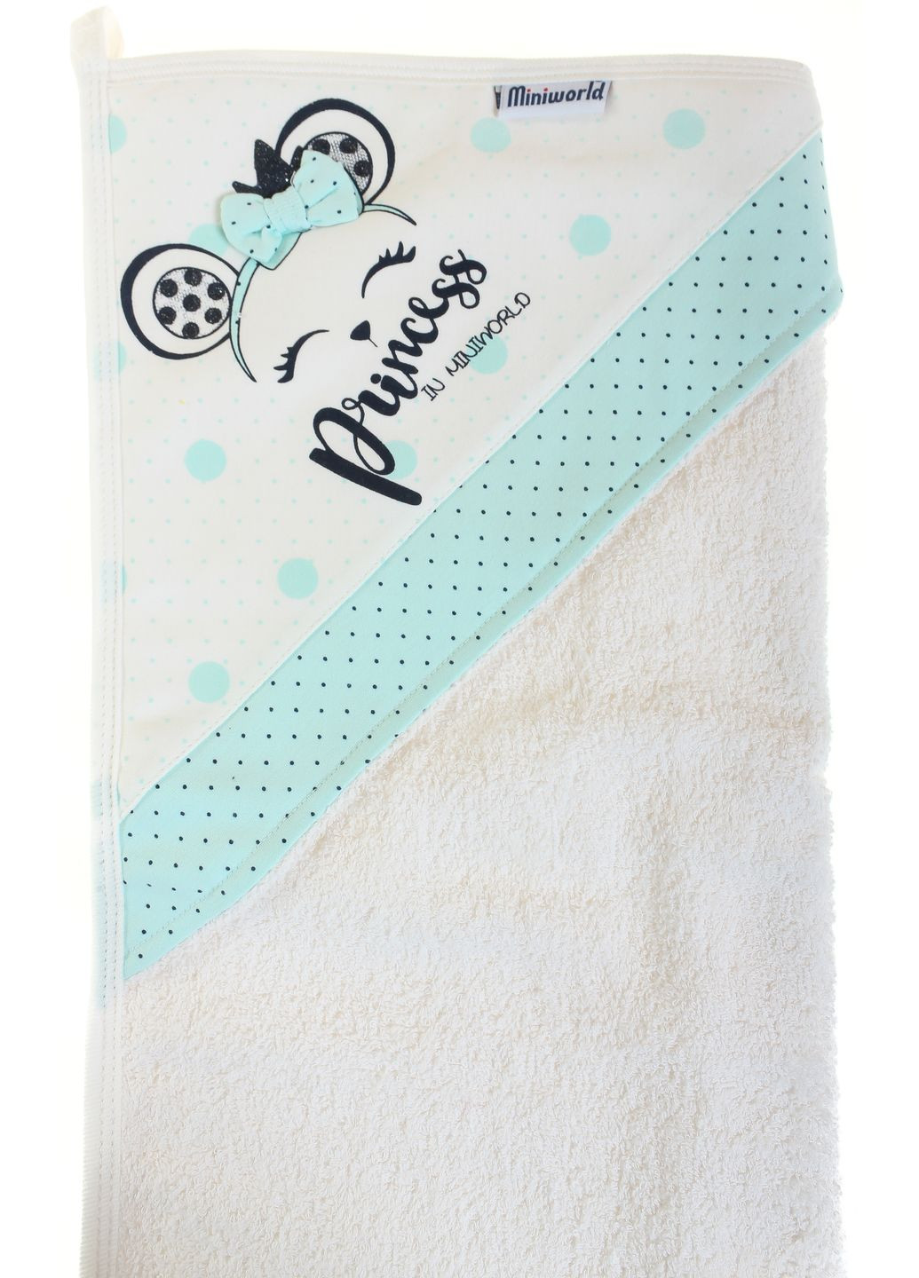 Полотенце Уголок 2 Ед. 75Х70 См 15499 Мятный Miniworld зеленый