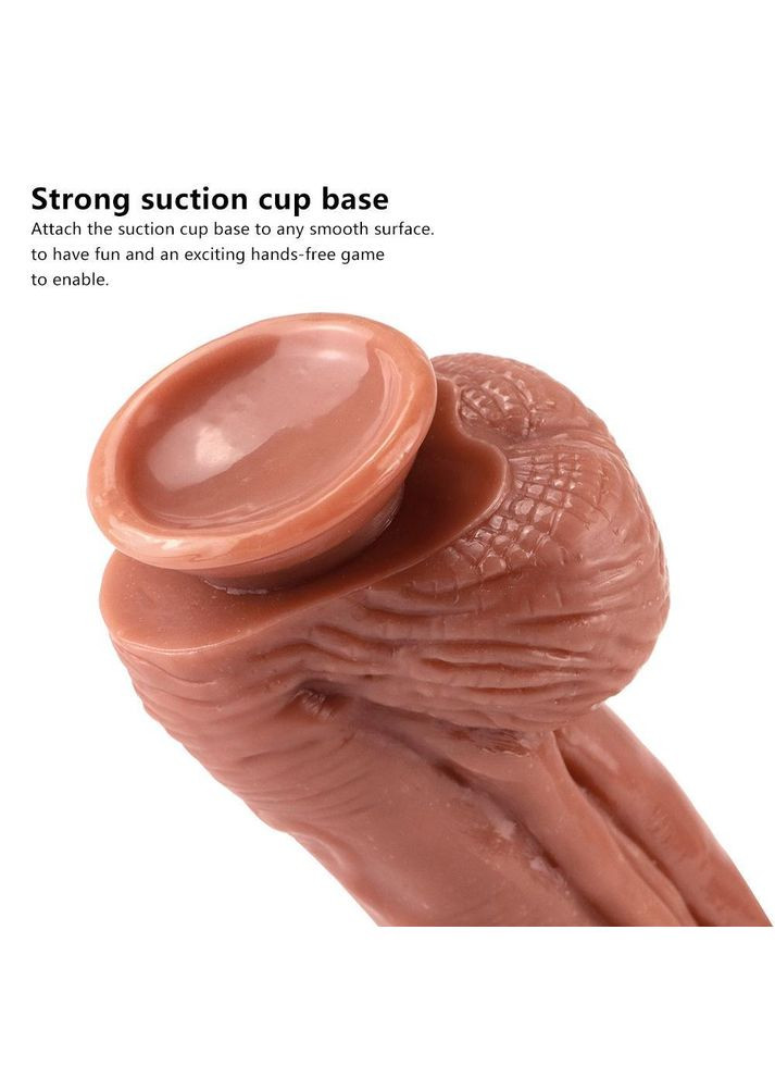 Фаллоимитатор на присоске Dracaris L size диаметр 4,5 см длина 21 см Focus (303894687)