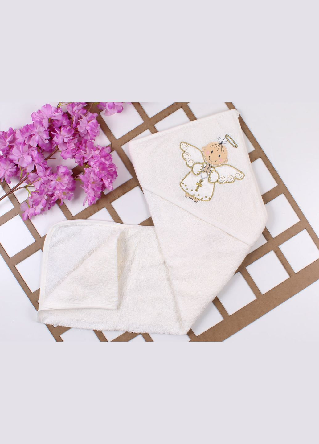 Крижми, рушнички Крижма уни. Махра з Янголятком 328 Ramel (360071344)