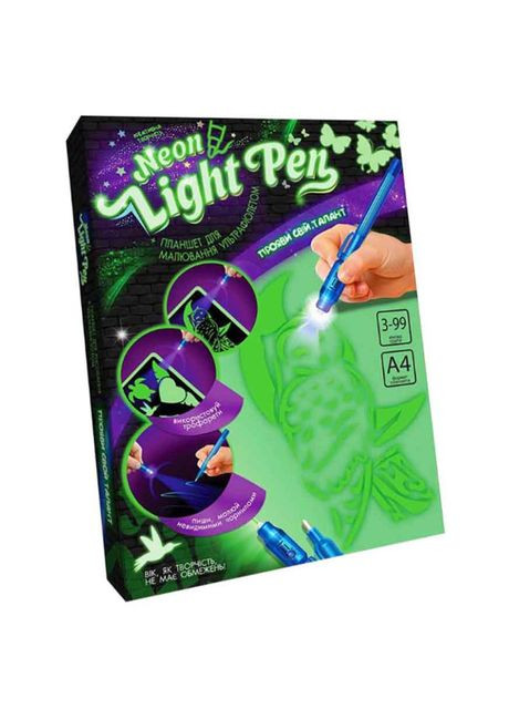 Игровой набор Neon Light Pen Рисуй светом (NLP-01-01U) Danko Toys (370259039)