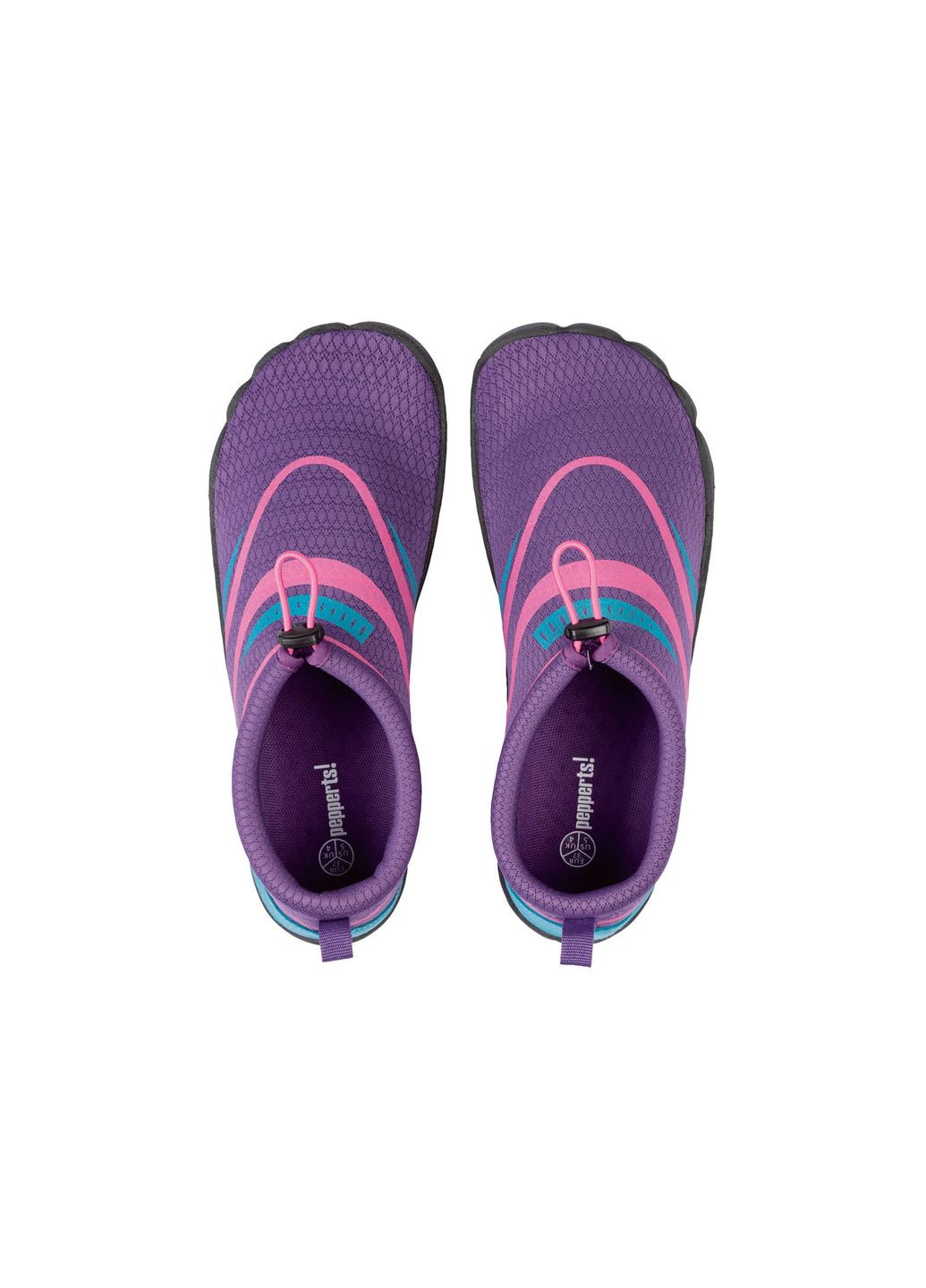 Аквашузи з антиковзною підошвою для дівчинки LIDL 372214 фіолетовий Pepperts (316471042)