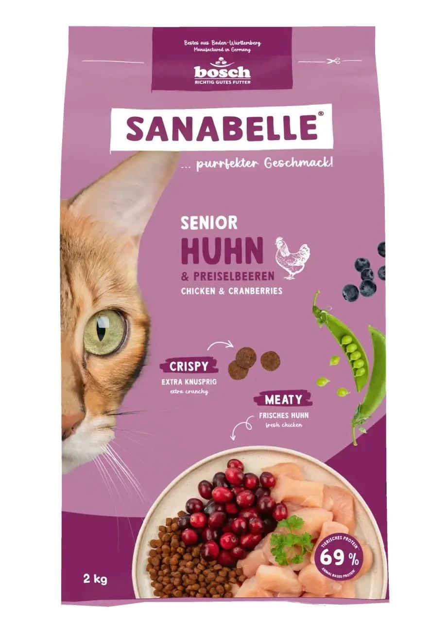 Сухой корм для кошек Бош Сеньор (2 кг), Sanabelle Senior (2 кг) Bosch (392478711)