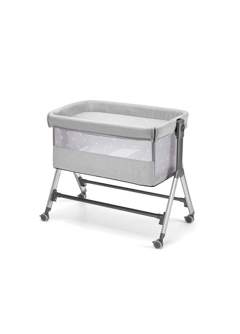 Приставная люлька SEMPRECONTE с постелью, цвет серый в звездочках (920/T160/922/T002) CAM (307836200)