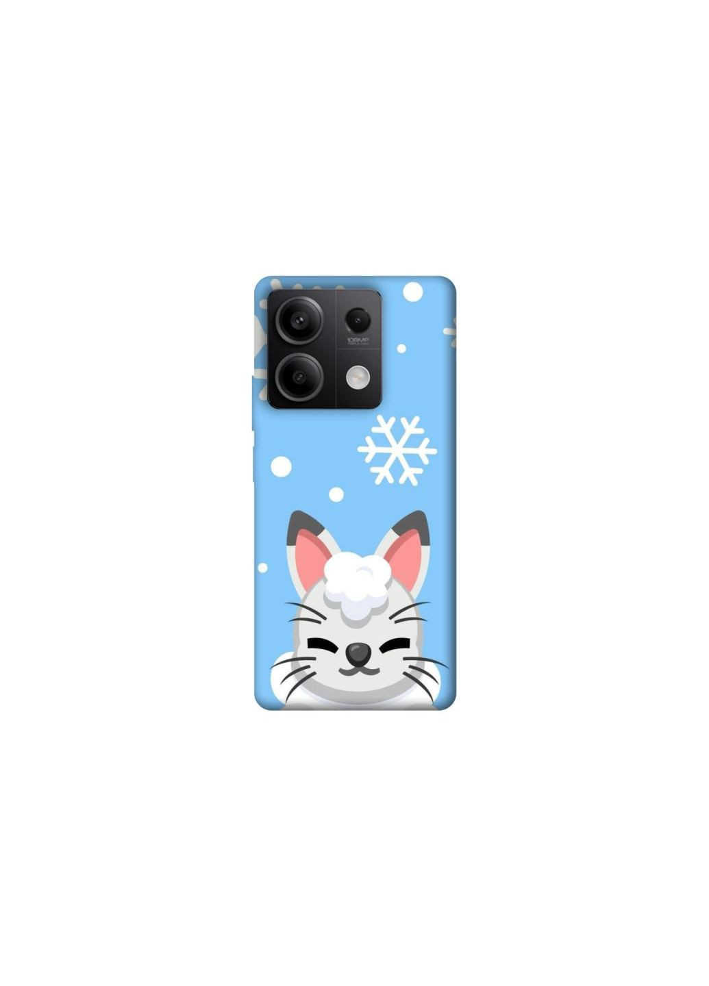 Чохол на Xiaomi Redmi Note 13 5G Adopt Me Snow Kitty Smile Frontalka (354182692)
