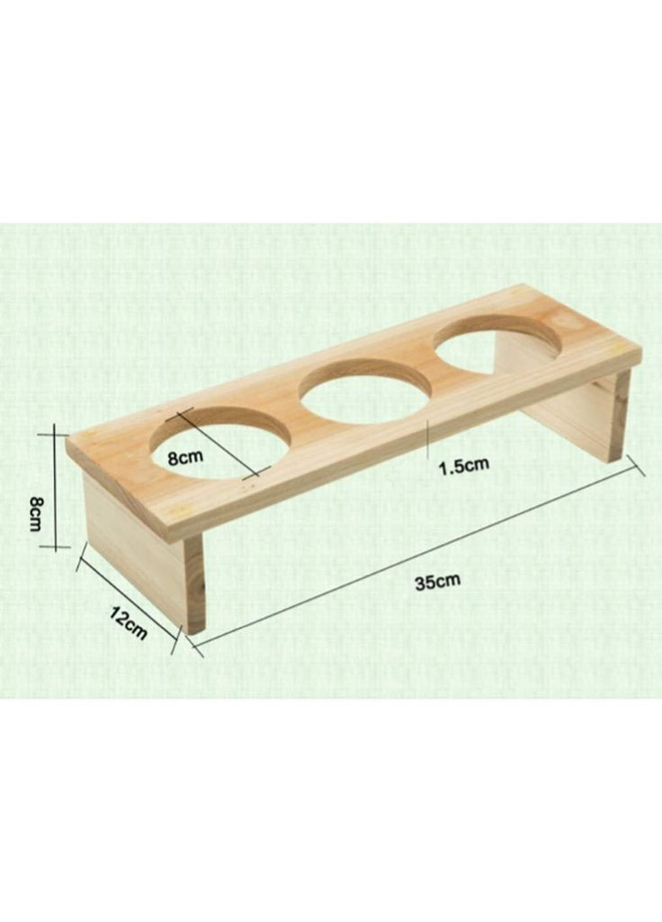 Підставка для квітів з дерева Феланіч бланже (ЦВП-008001) No Brand (328224506)