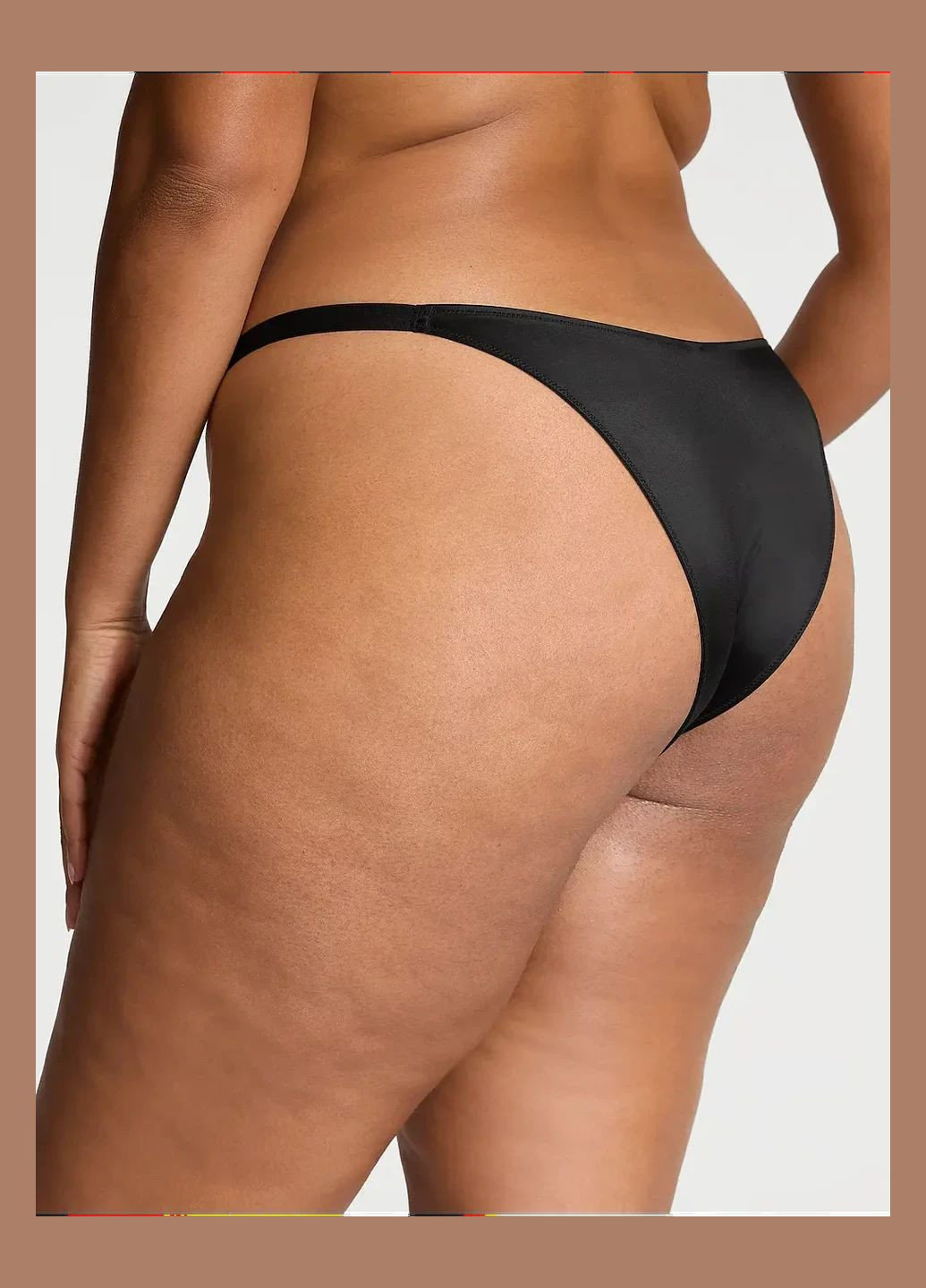 Жіночі трусики Starstruck Shine Brazilian чорні Victoria's Secret (322840759)