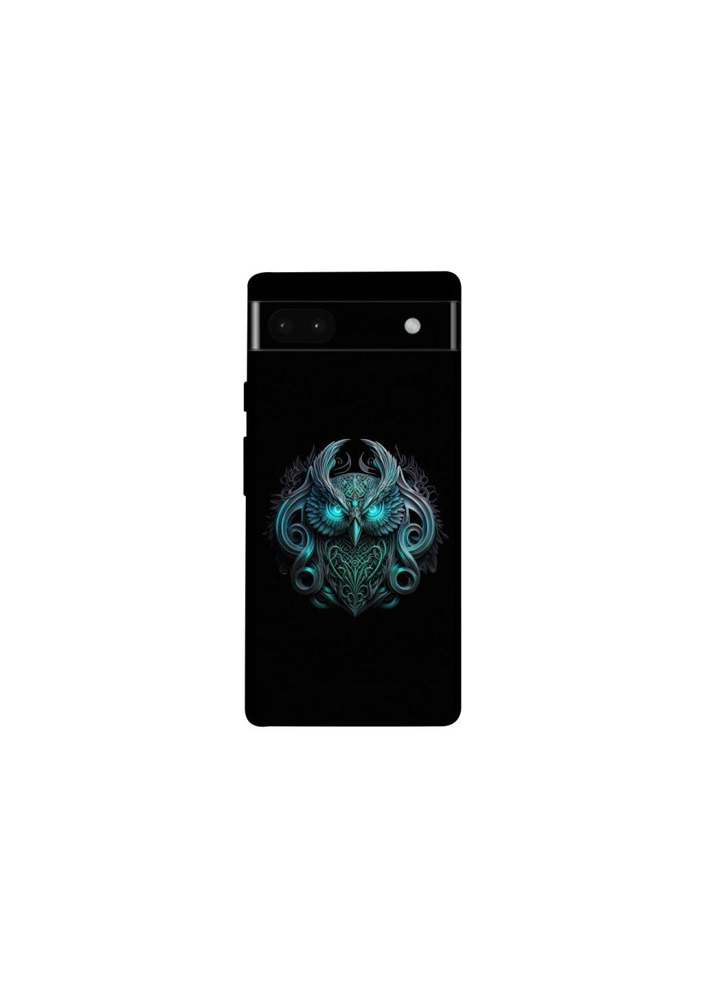 Чехол на Google Pixel 6a Fantastic owl Frontalka (361330458)