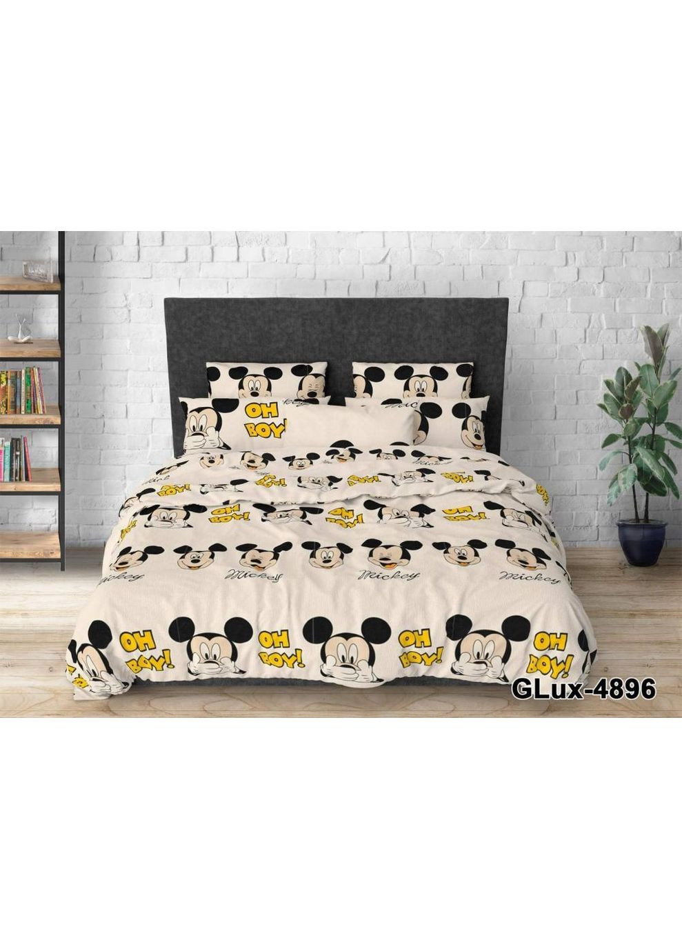 Постельное белье Дисней, бязь Двухспальный размер, наволочки 70/70 No Brand (364217656)