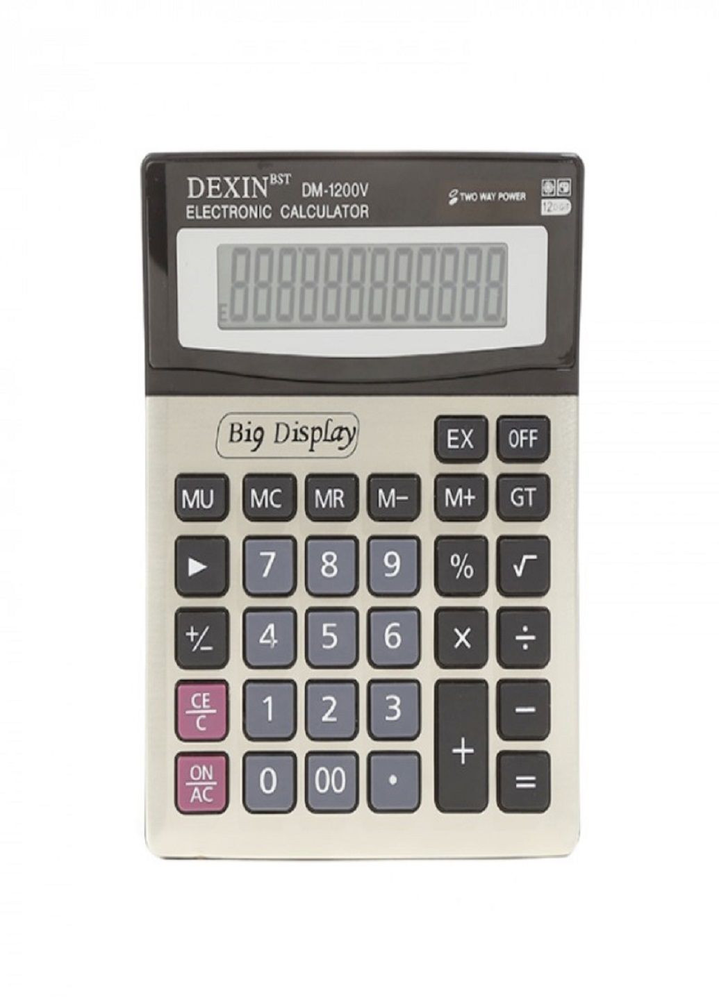 Калькулятор многофункциональный настольный DM 1200V бухгалтерский VTech (282927643)