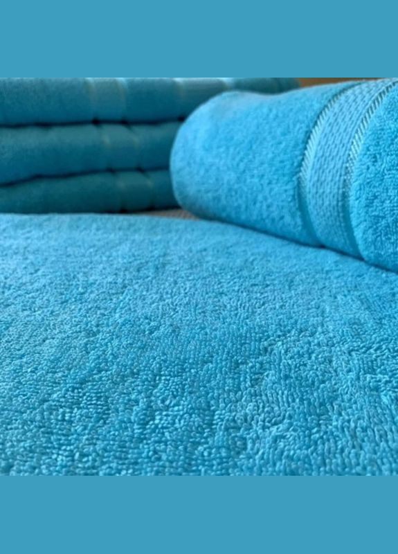 Fadolli Ricci полотенце махровое — голубой 70*140 (400 г/м²) голубой производство -