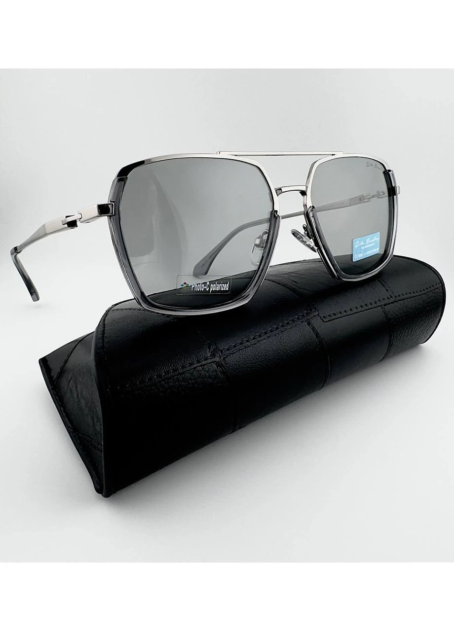 Мужские Солнцезащитные Очки RB327X Col.01PX Polarized с Поляризацией Антифары Черные Rita Bradley (400071499)