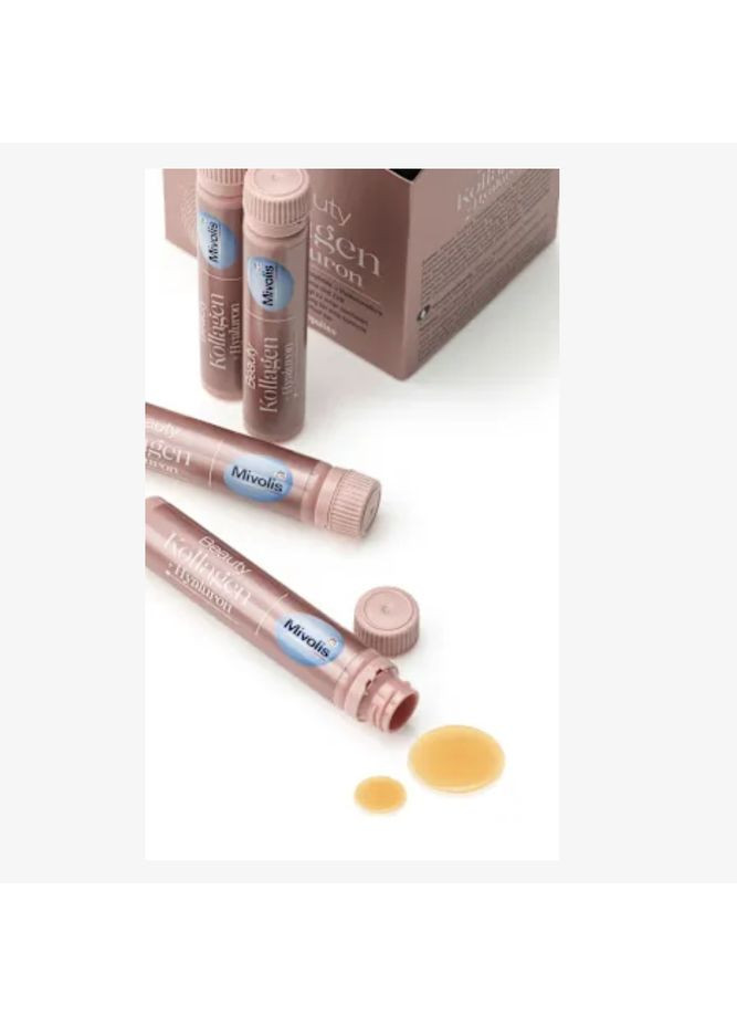 Колаген в ампулах Beauty Kollagen + Hyaluron Trinkampullen 20 шт Mivolis (366569594)
