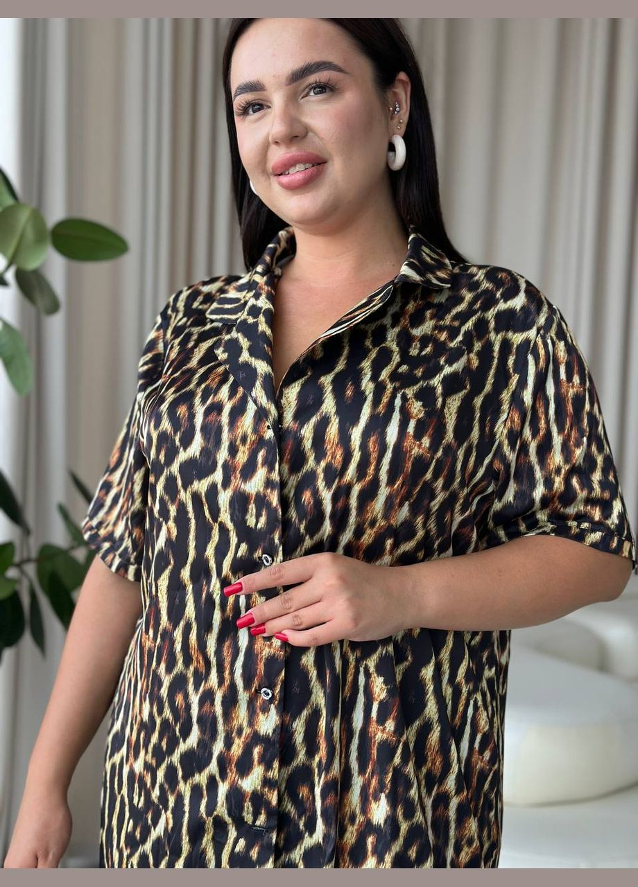 Халат жіночий шовковий No Brand (302805517)