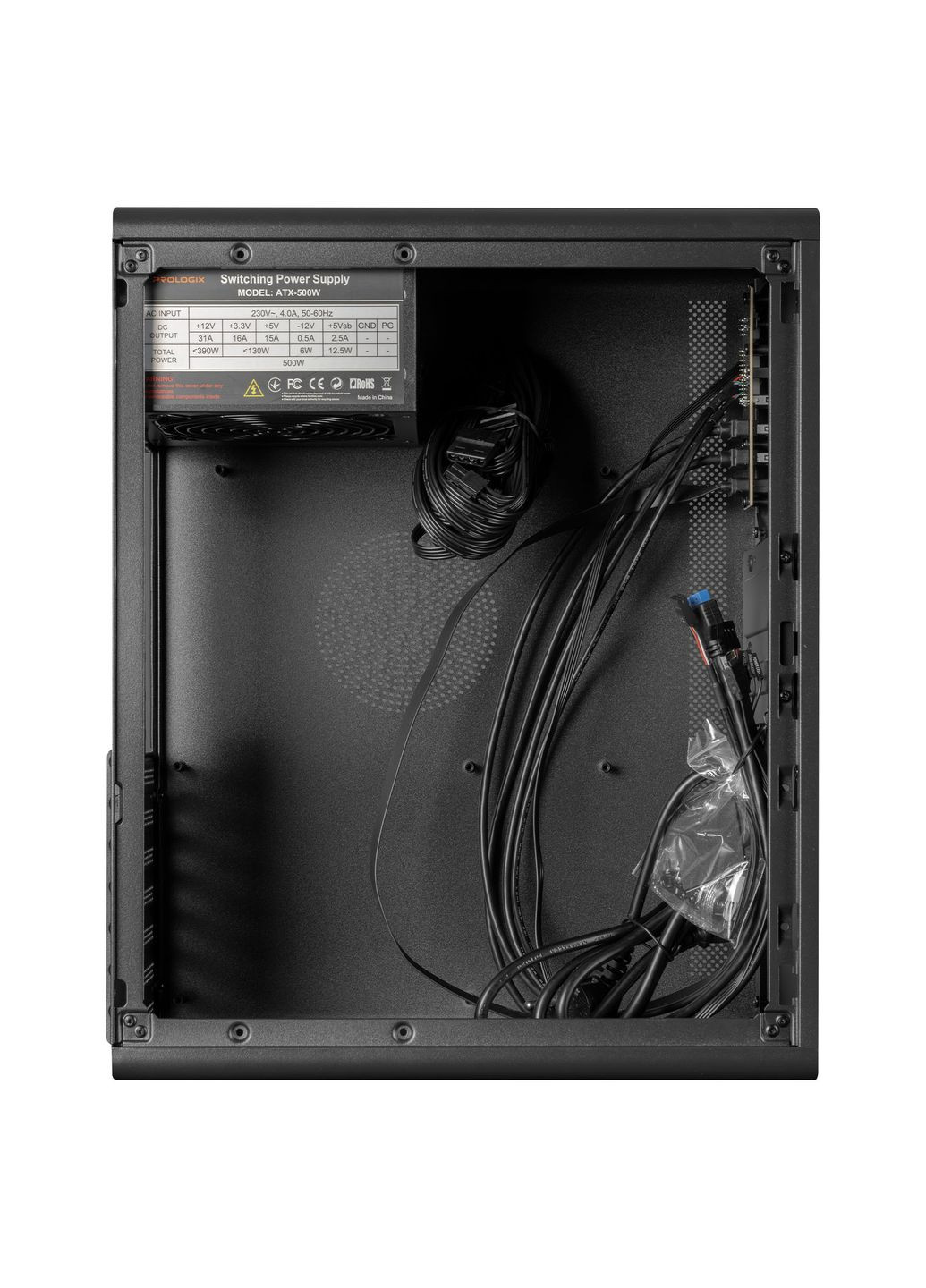 Корпус E127 500W Black Prologix (366038755)