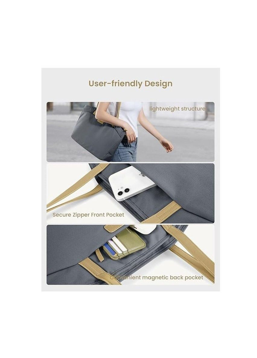 Сумка VersatileT23 Laptop Tote Bag Grayish Blue 16 Inch/18L (T23L1B1) tomtoc (304732347)