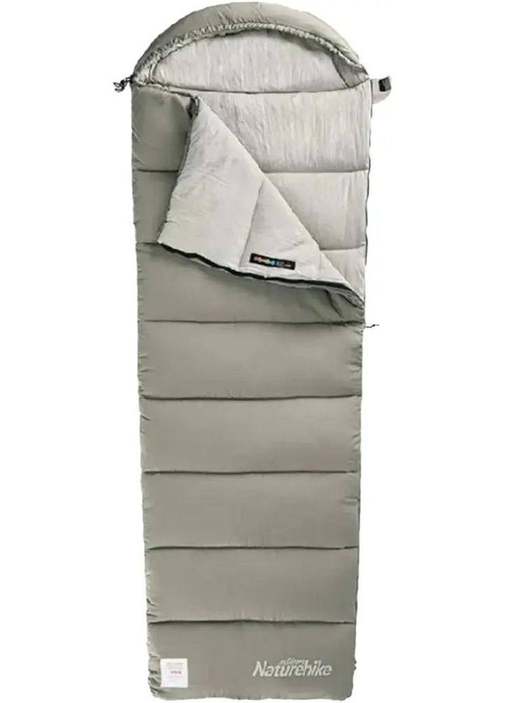 Спальний мішок з капюшоном M300 NH20MSD02 Left Green Naturehike (330143530)