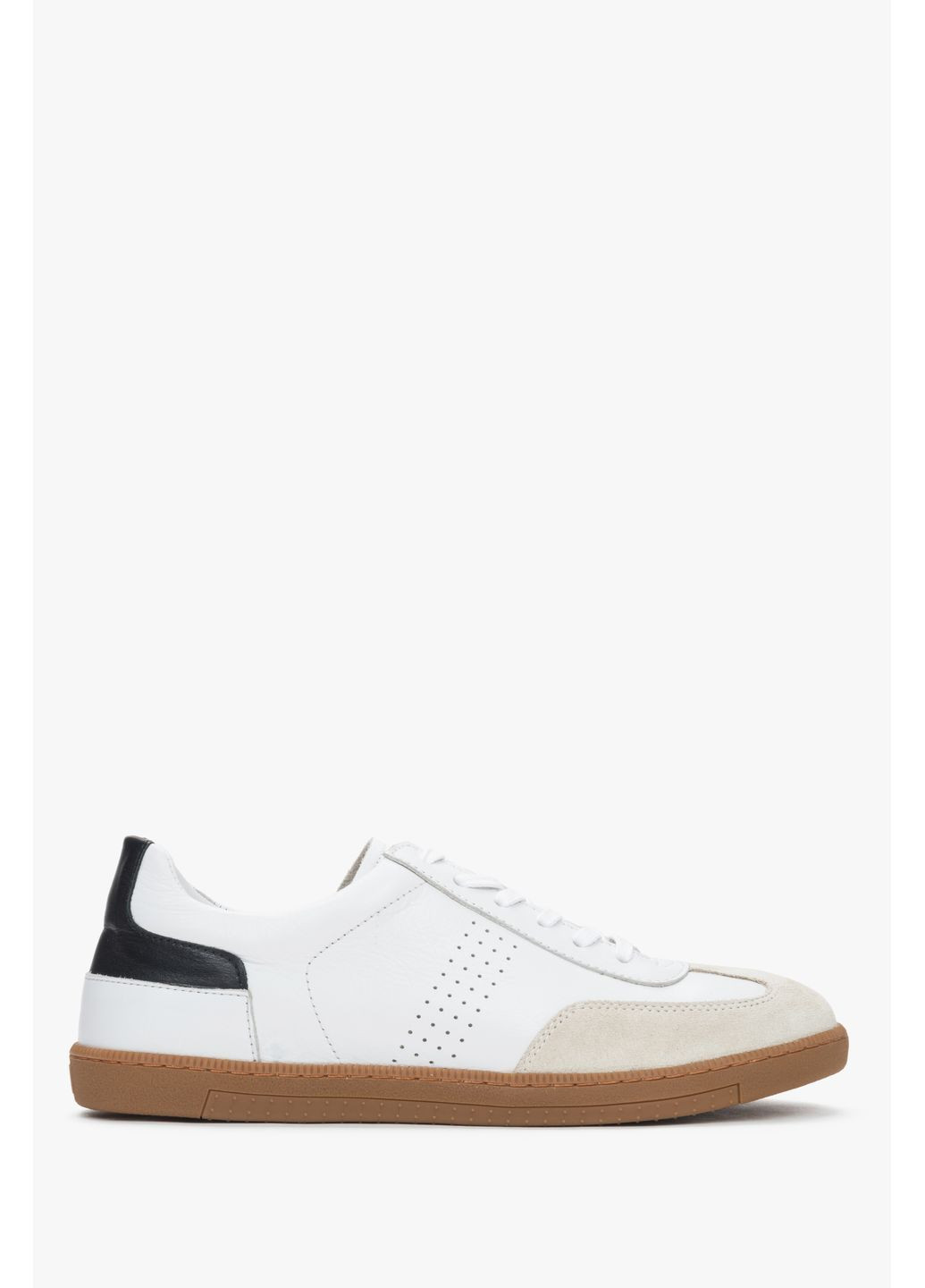 Белые кеды низкие, цвет белый Estro