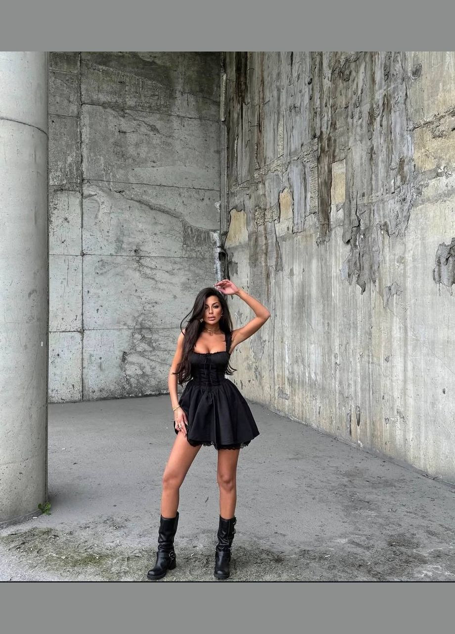 Летний женский женский сарафан Гермес однотонный