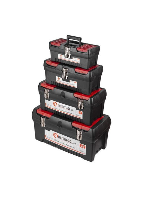 Комплект ящиков 13" 16" 19" 24" (4 шт.) (BX-0004) Intertool (353493285)