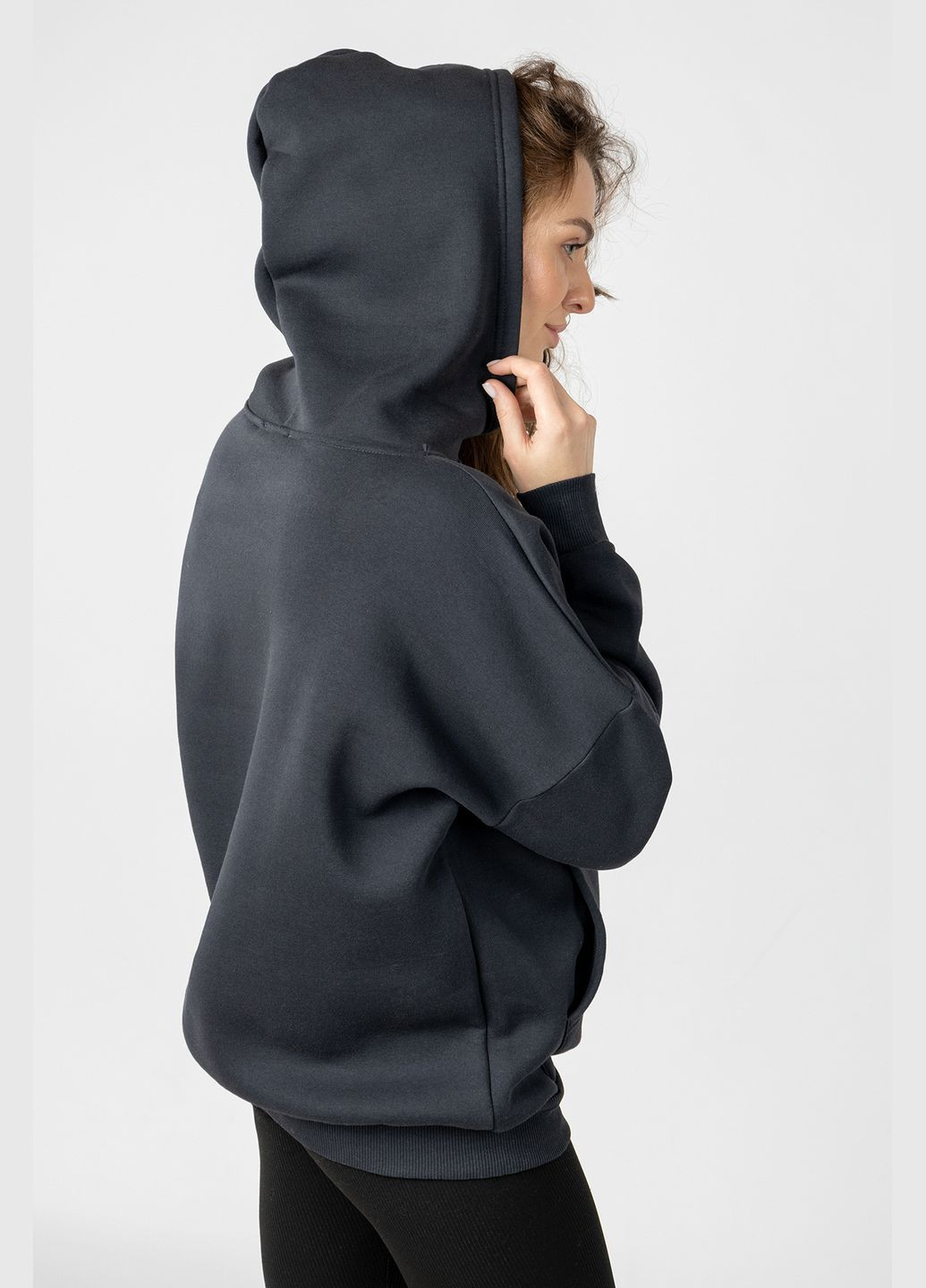 Худі жіночий колір сірий CB-00233498 Divon (309000707)