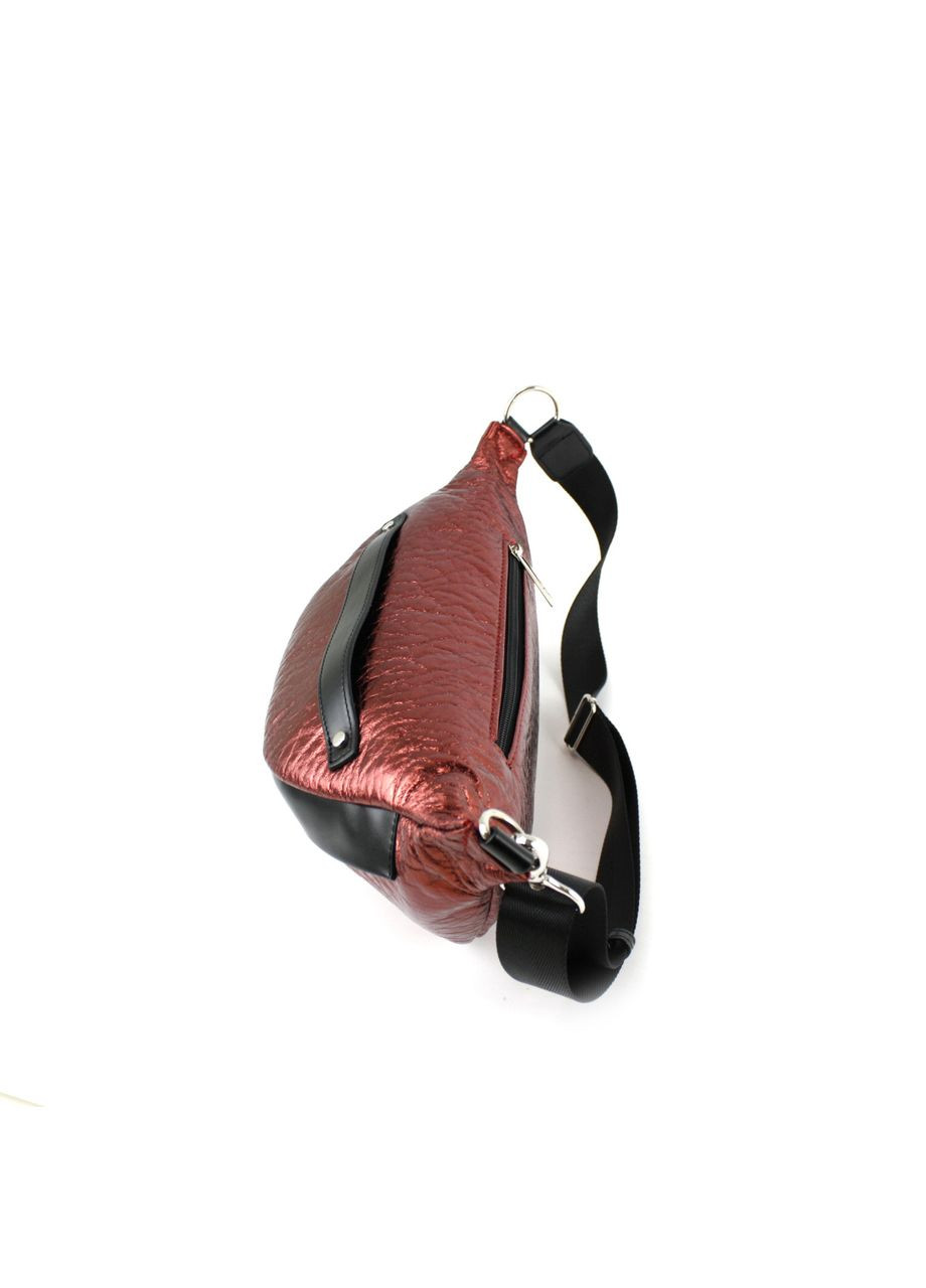 Сумка-поясна жіноча червона з чорним Voila (269994843)