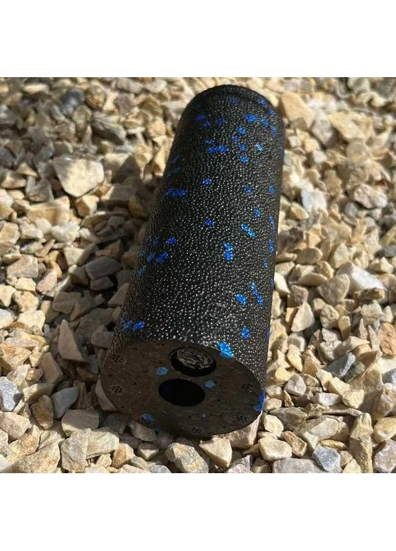 Масажний ролик (роллер) гладкий PP-4346 Mini EPP Foam Roller Чорно/ (15x5,3см.) PowerPlay (396809177)