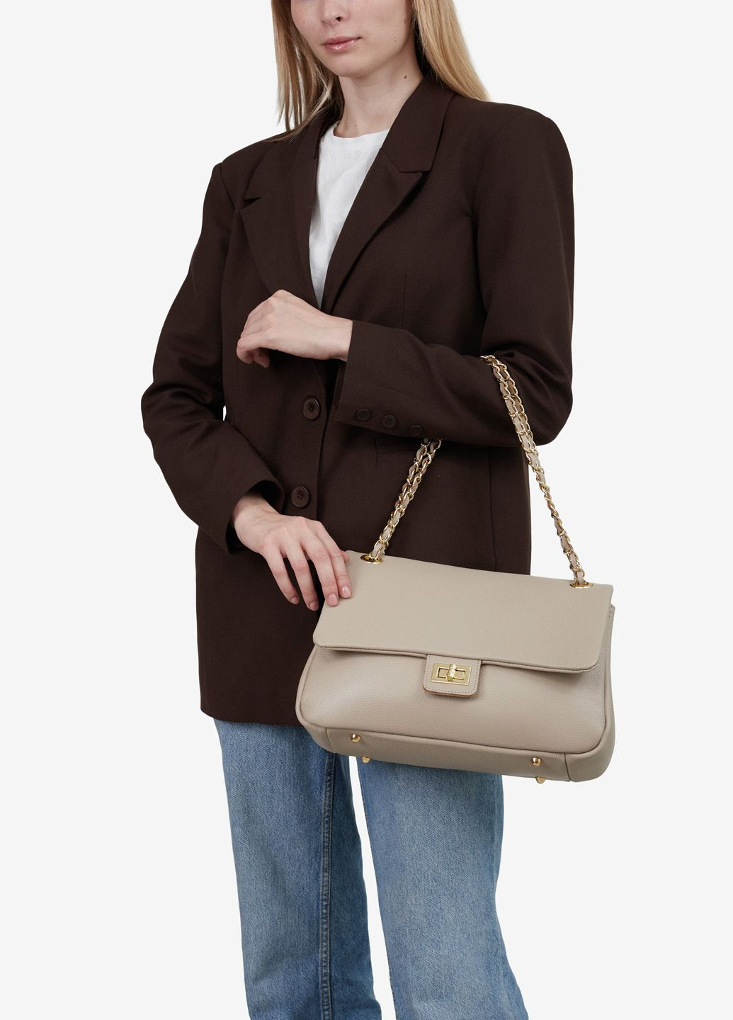 Сумка женская кожаная кросс-боди средняя Сrossbody Regina Notte (293056105)