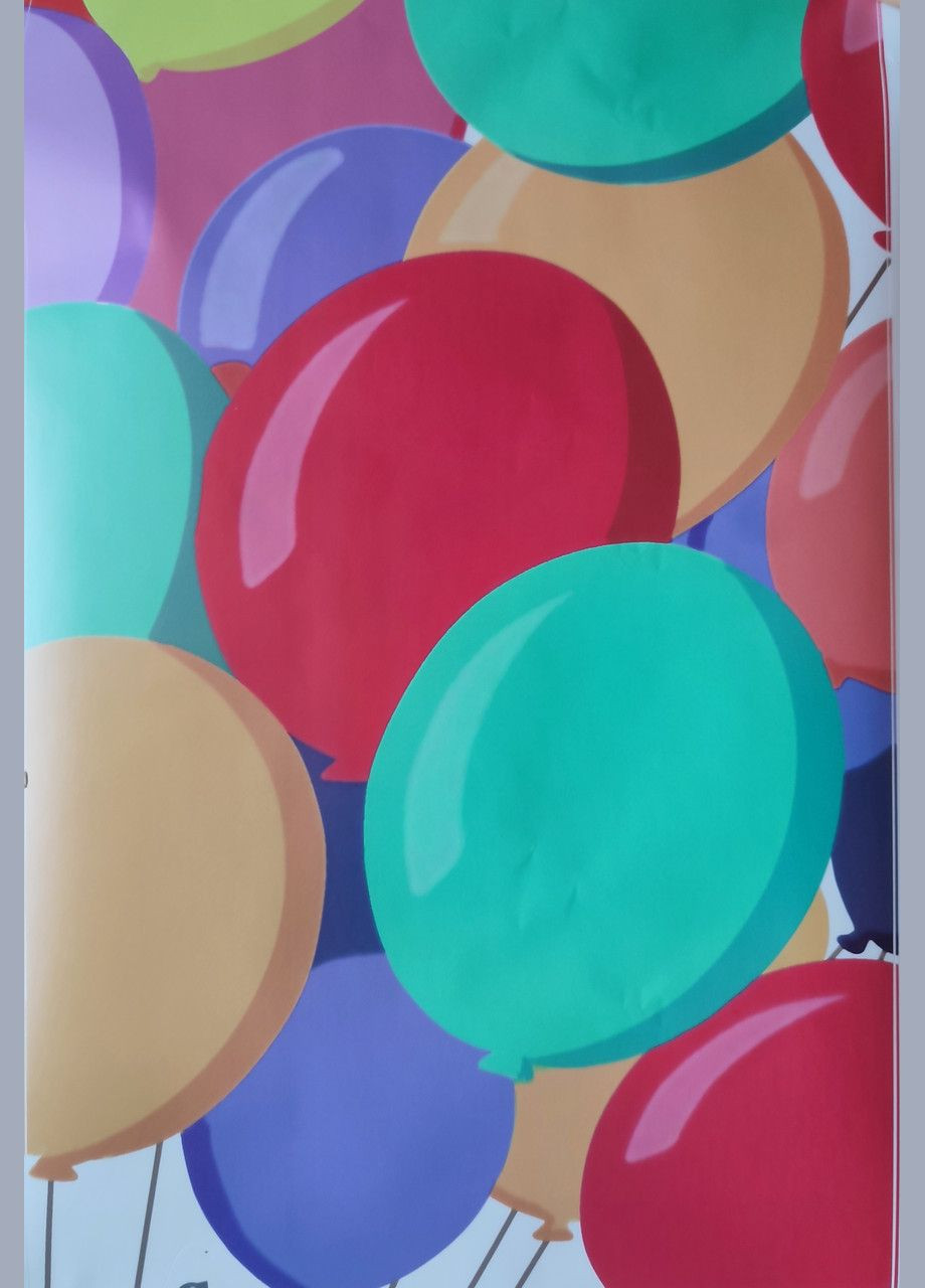 Наклейка на стену Слон на воздушных шариках (лист 60 х 90 см) Б146-1 BRUP (302319119)