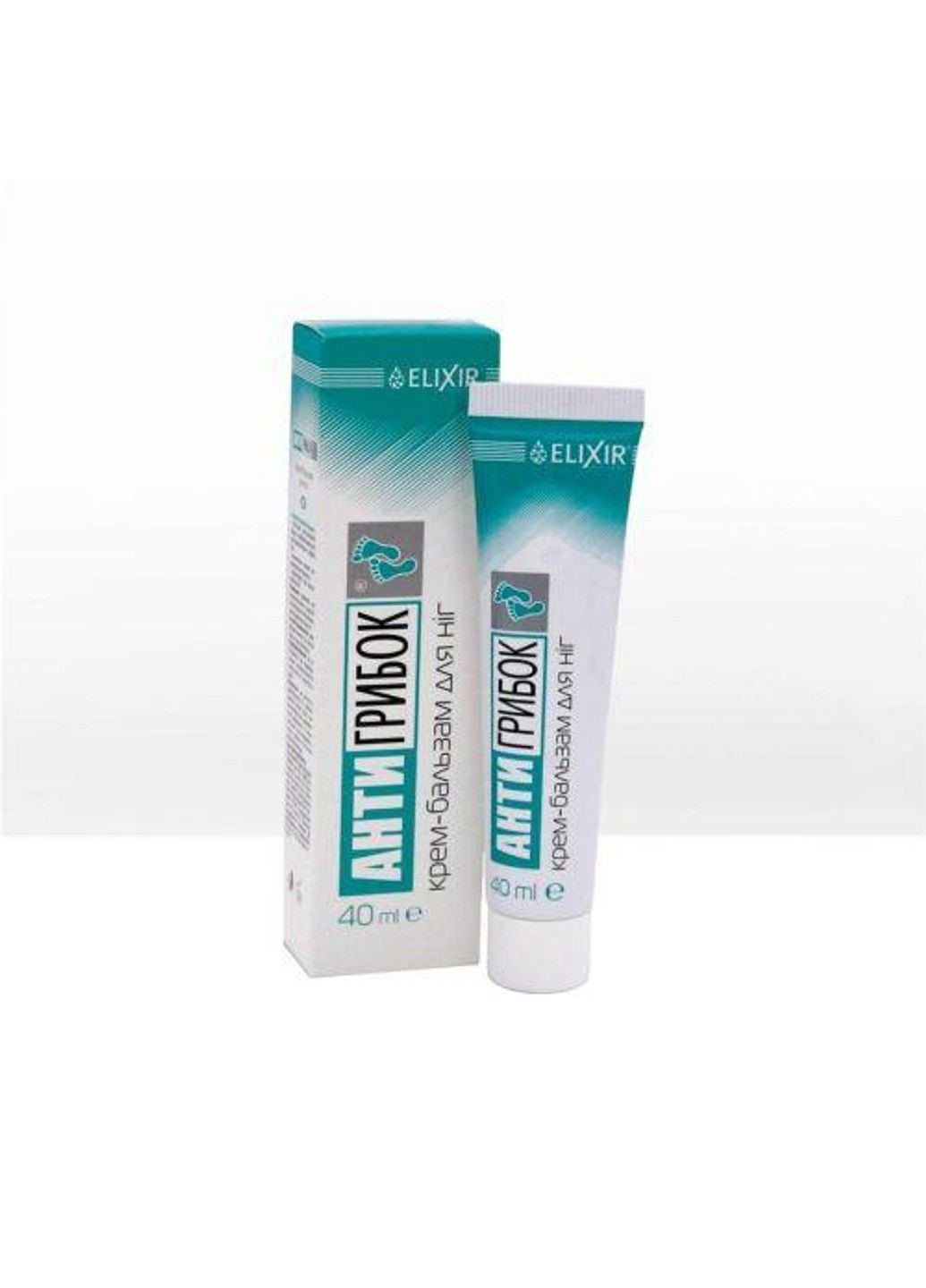 Крем Антигрибок для ступней с маслом чайного дерева 40 мл Эликсир (316608207)