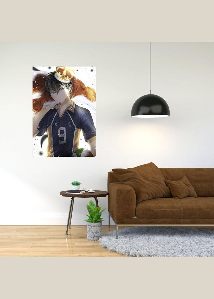 Плакат- с принтом "Haikyuu - Волейбол (спортивная манга аниме) 14" A2 А0 Кавун постер (316209550)
