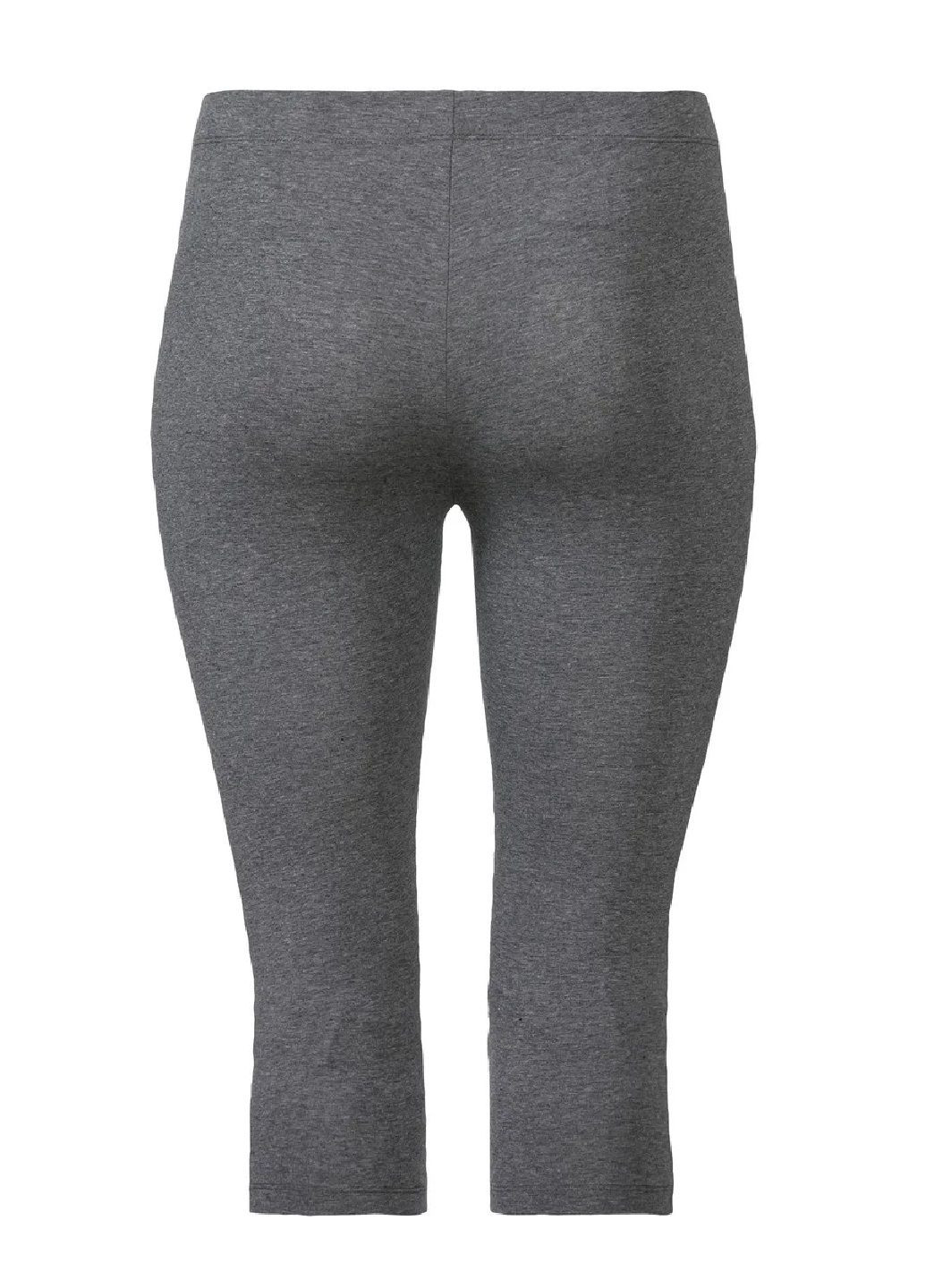 Темно-серые летние леггинсы капри Esmara