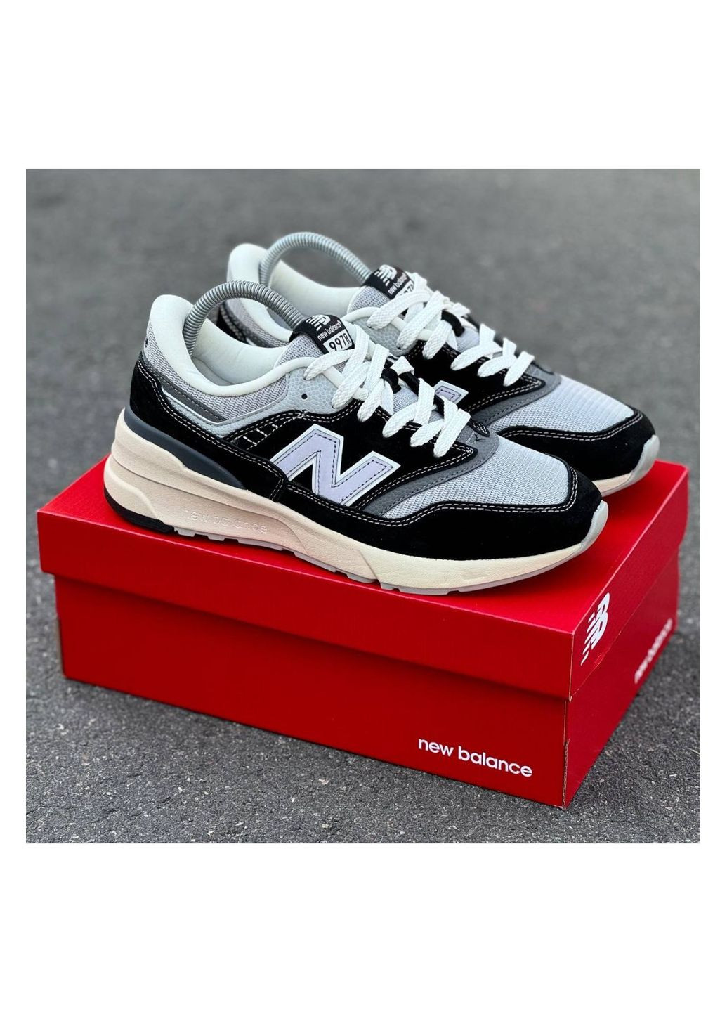 Серые демисезонные мужские кроссовки No Brand