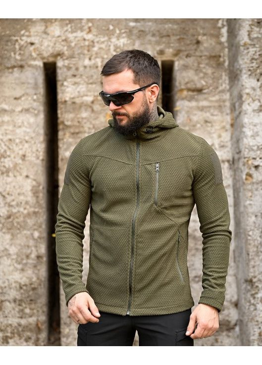 Армейская мужская демисезонная флиска хаки Freedom (361677394)