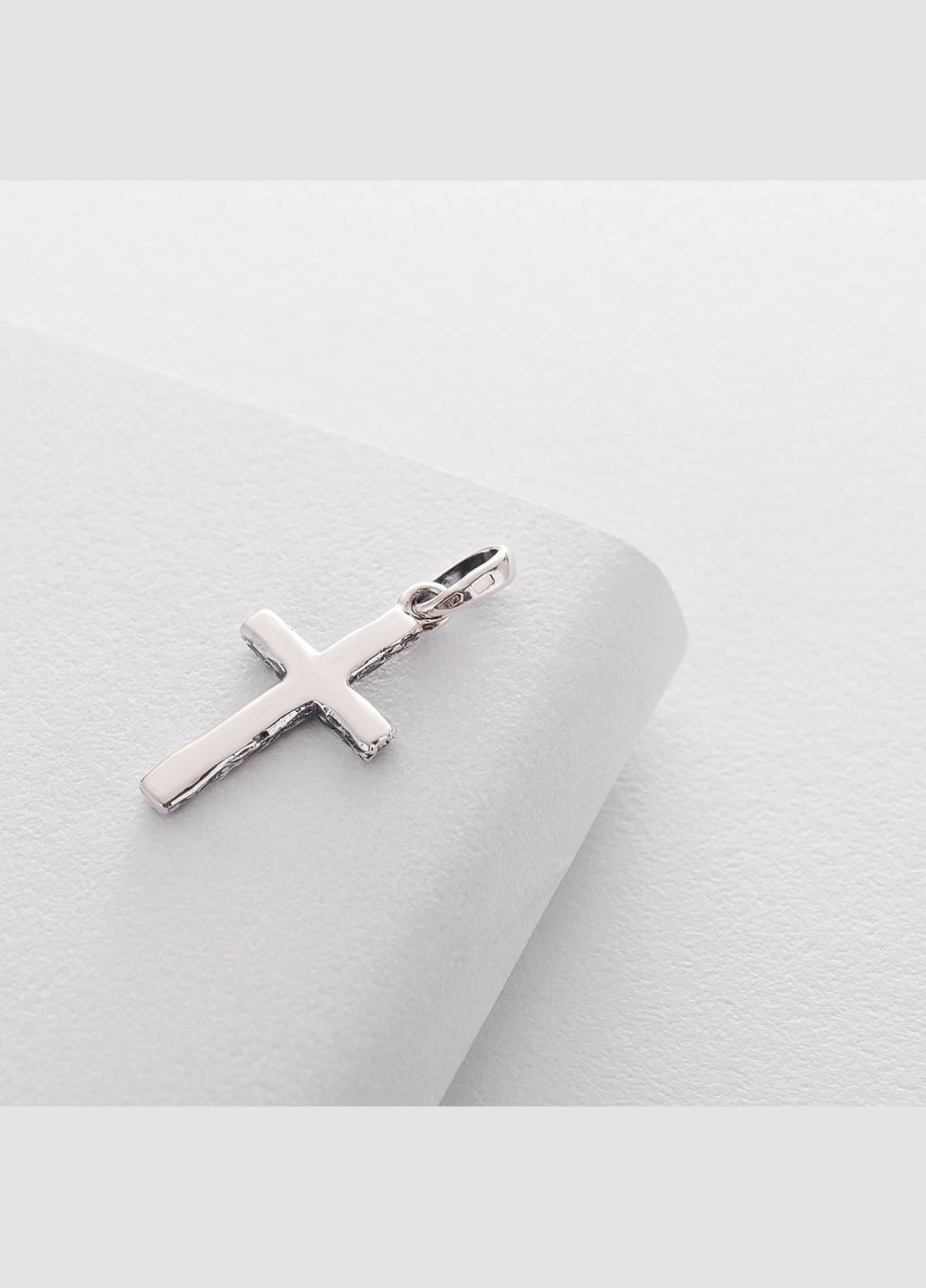 Серебряный крестик (чернение) 132713 Oniks (264025343)