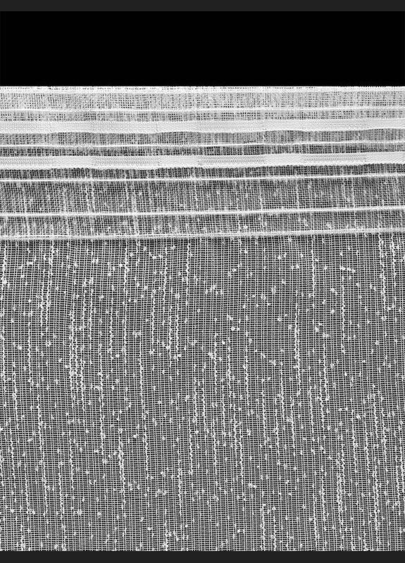 Тюль готовый сшит белый однотонный, сетка капелька на тесьме, ширина 500 см, высота 280 см. No Brand (302318989)