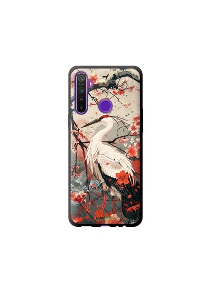 Чехол на Realme 6i Аист в цвету сакуры "6109b-2059-2448" Endorphone (376491490)