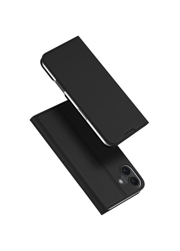 Чохол‑книжка з кишенею для візиток для Apple iPhone 16 (6.1") Чорний Dux Ducis (372163223)