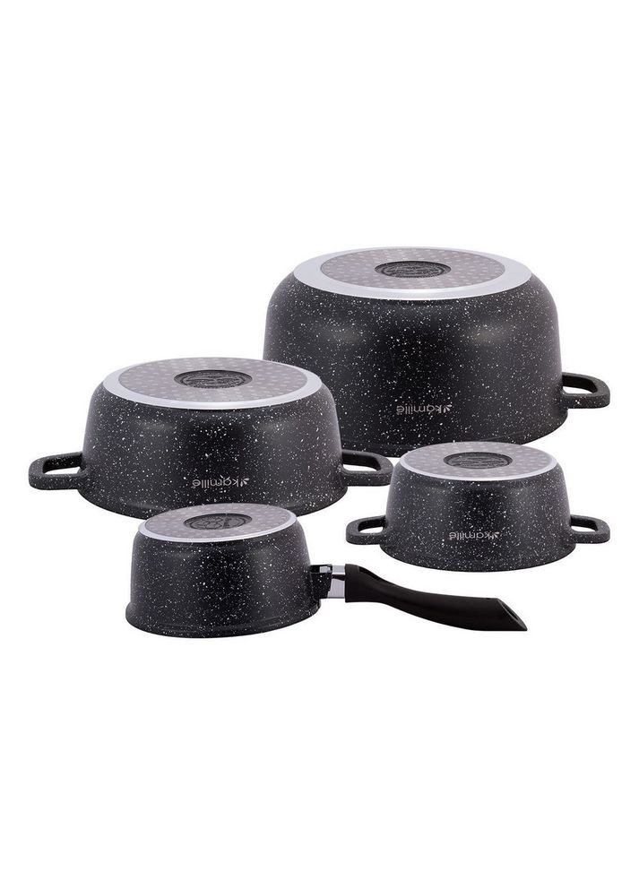 Набор посуды 9 пр. KM4429+Набор кухонных принадлежностей Tramontina Ability из нейлона 4 шт. 25199/601 Kamille (316516039)