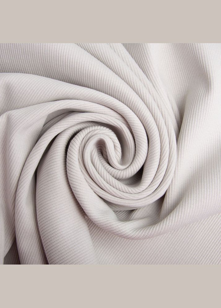 Ткань трикотажное полотно Кашкорсе, 130 см, 300 г/м2, хлопок пепел. IDEIA (316131999)