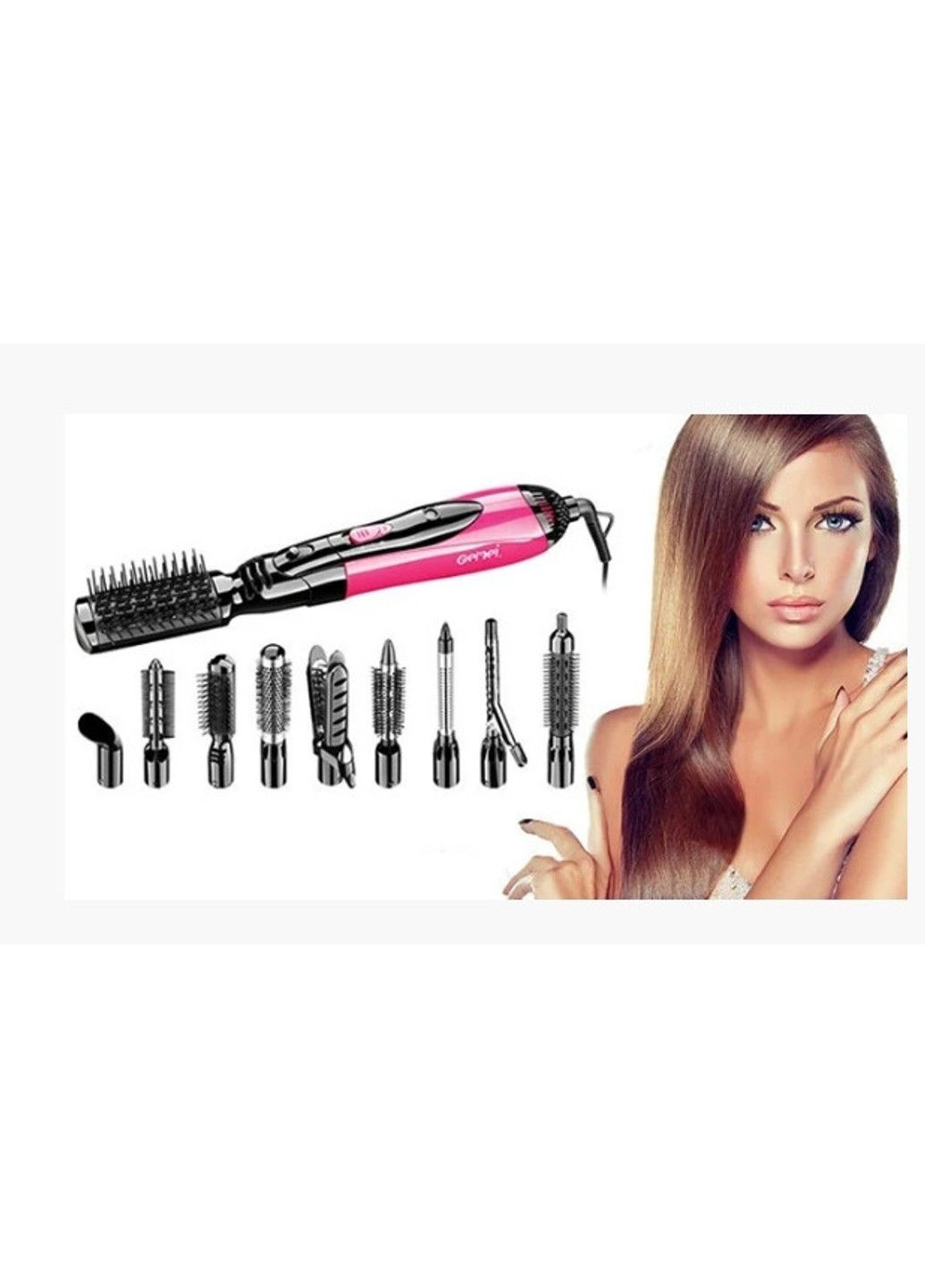 Стайлер GM 4835 Фен-щітка 10 в 1 Gemei (331639259)