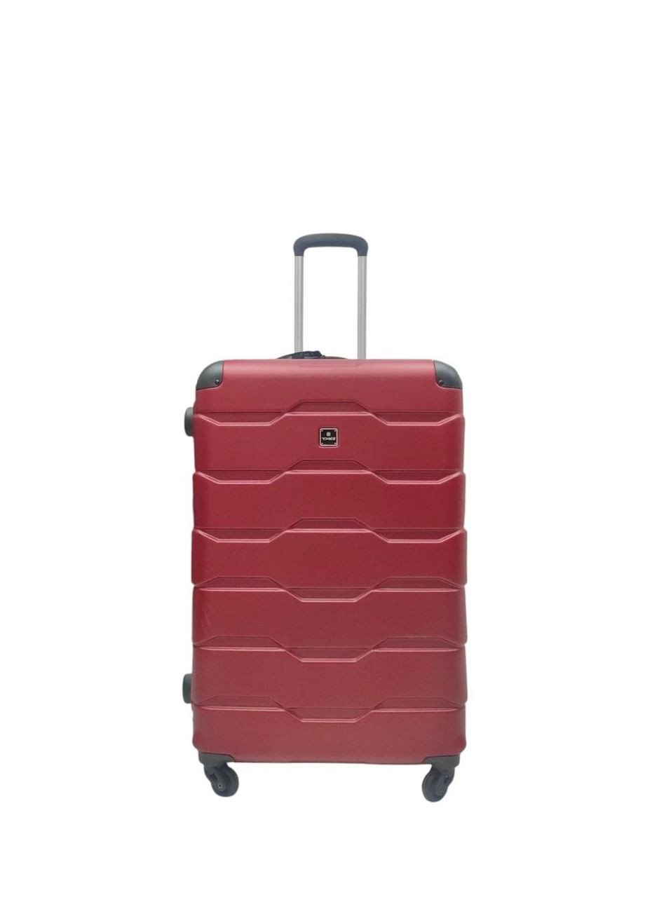 Дорожня валіза, середнього розміру, колеса спінер червоного кольору Tag slim fit (368561344)