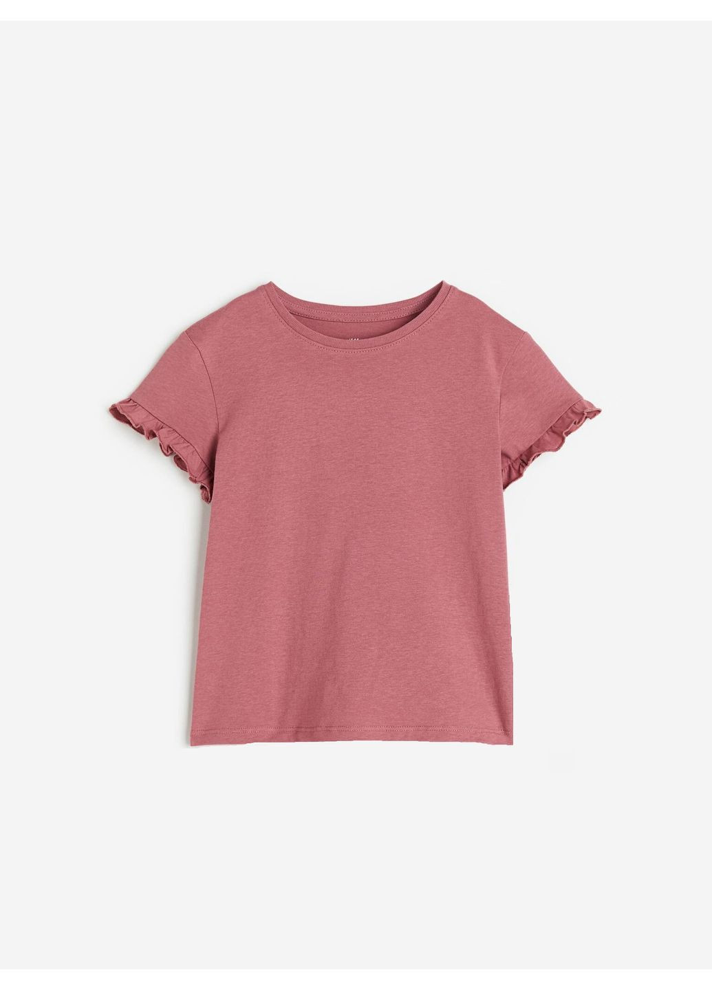 Темно-рожева літня футболка H&M