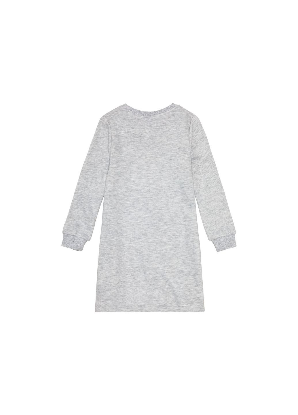 Серое платье двунитка для девочки frozen 363738 Disney (302648403)