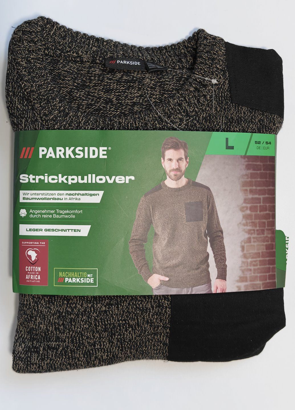 Комбинированный демисезонный свитер Parkside