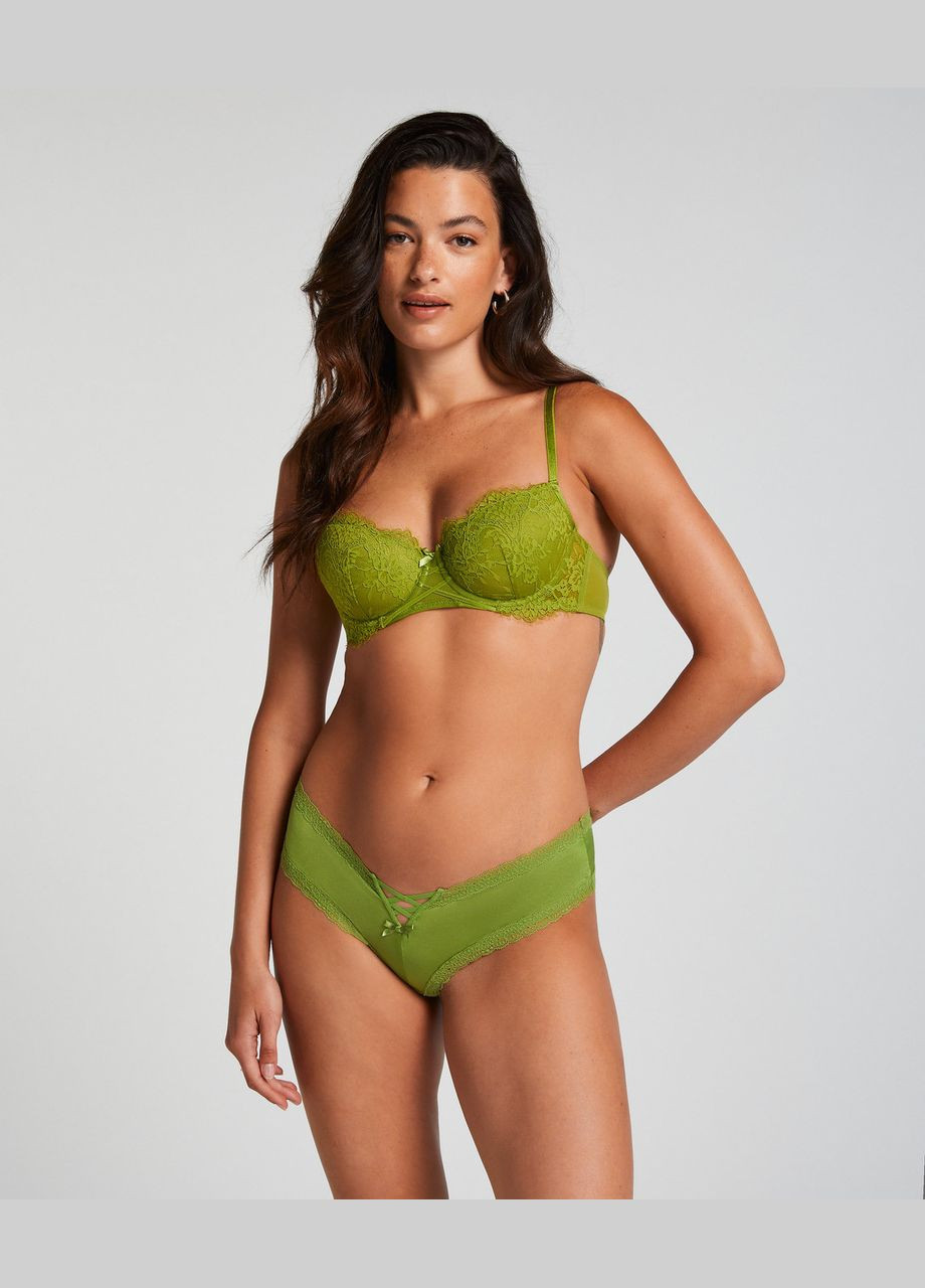 Жіночі трусики Vixen V-shape салатові XS Hunkemoller (342098448)